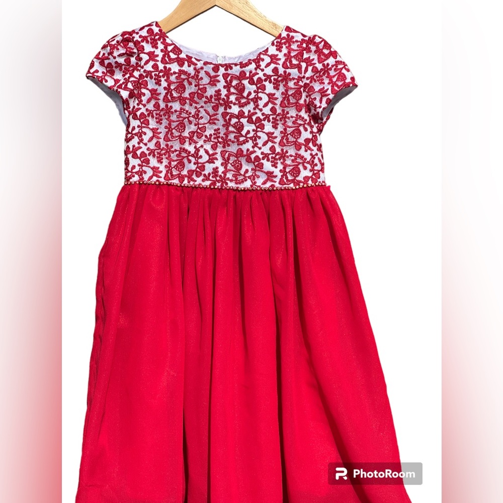 Dorissa Embroidered Sequined Dress NWT